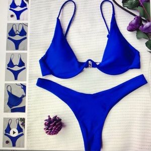 Zaful push up plunge bathing suit